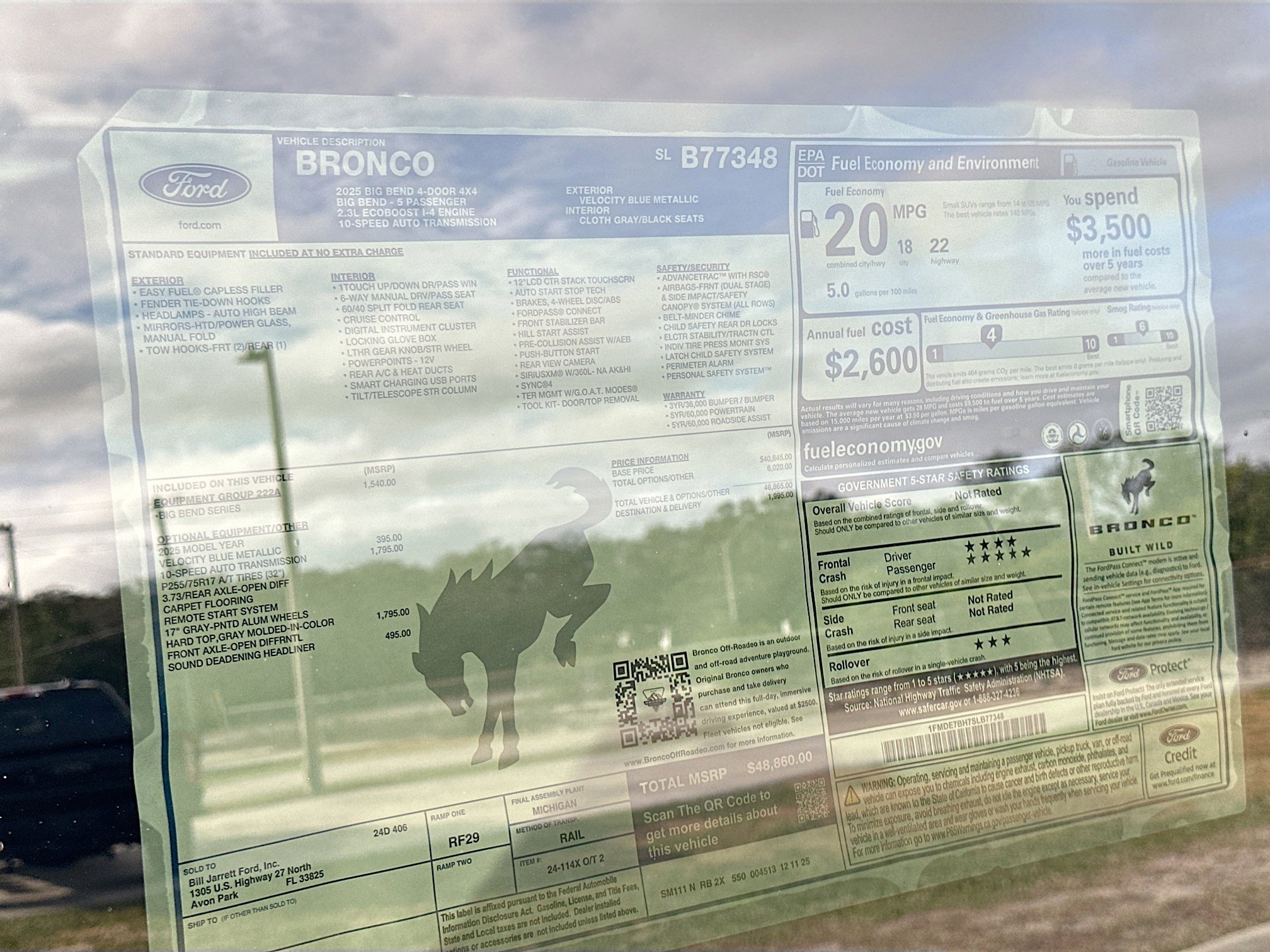 New 2025 Ford Bronco Big Bend image 19