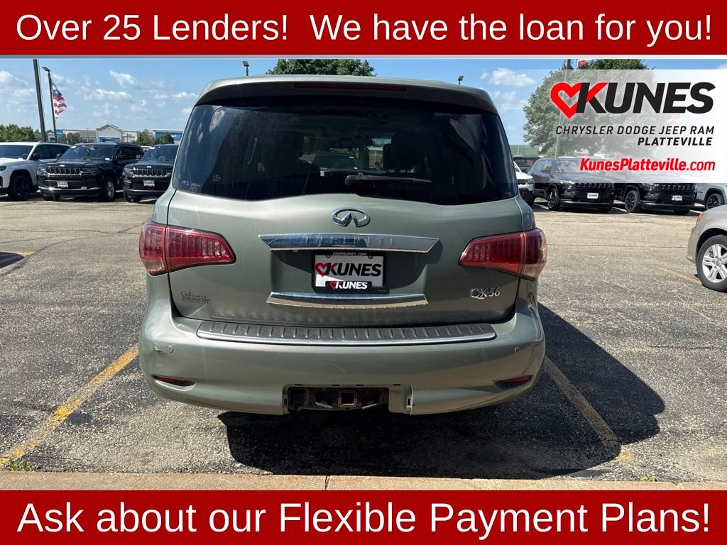 Used 2012 INFINITI QX56 4WD w/ Deluxe Touring Pkg image 8