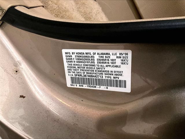 Used 2006 Honda Odyssey EX-L image 34