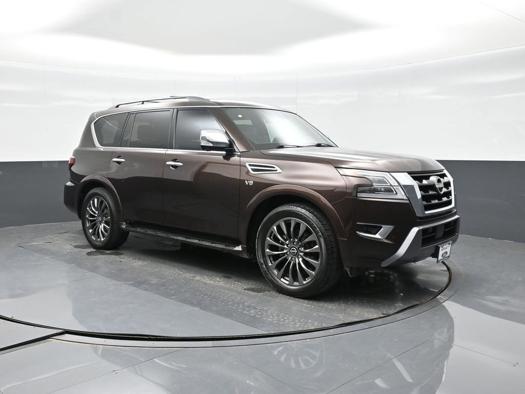 Used 2021 Nissan Armada Platinum w/ Captain's Chairs Package RWD image 20