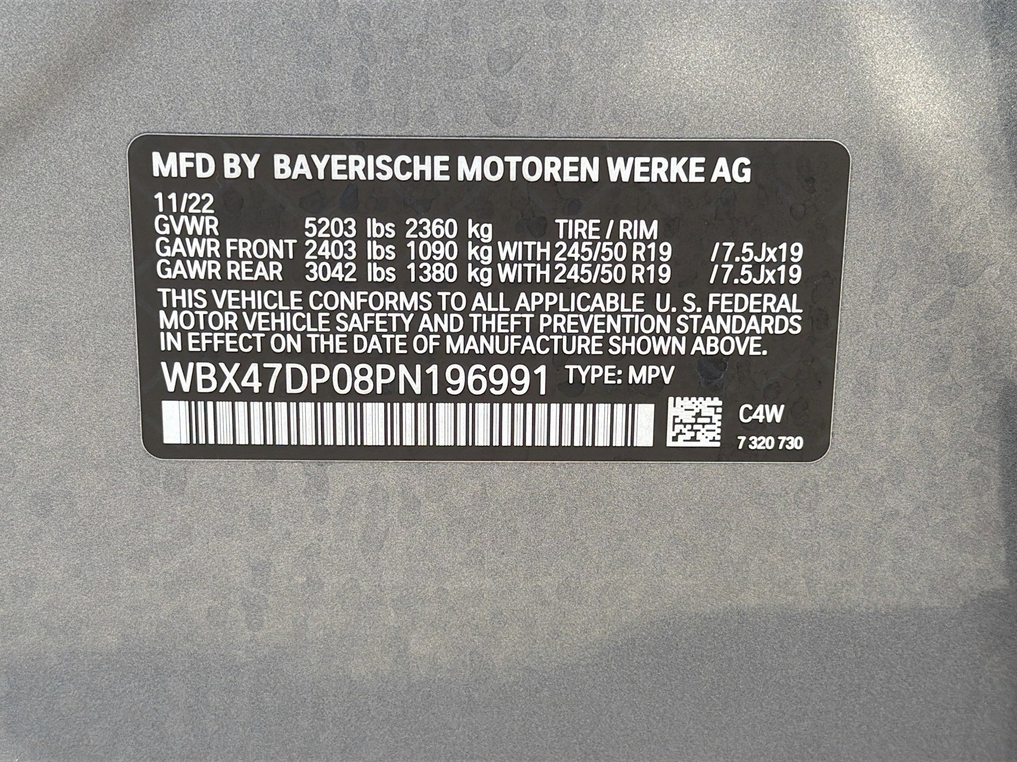 Used 2023 BMW X3 sDrive30i w/ Convenience Package w/ZPA image 44