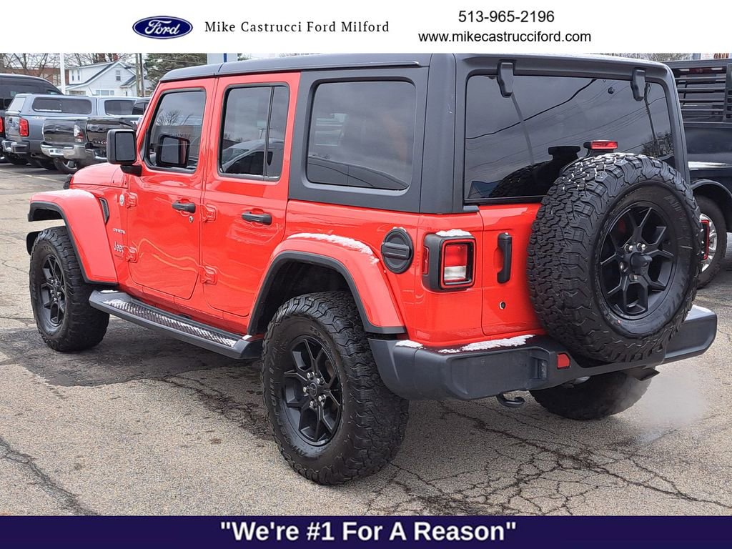Used 2020 Jeep Wrangler Unlimited Sahara image 3