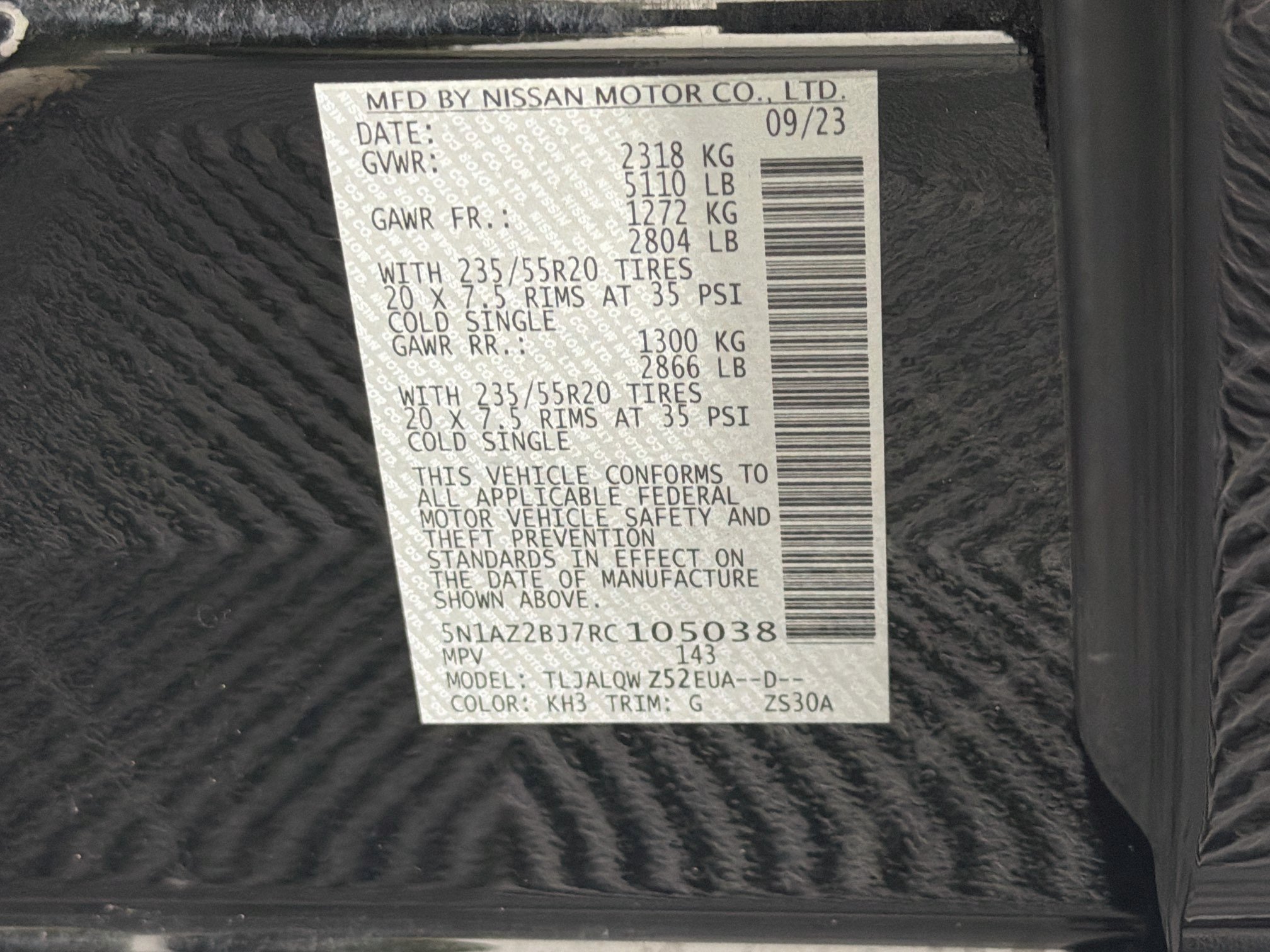 Used 2024 Nissan Murano SV w/ SV Midnight Edition Package FWD image 12