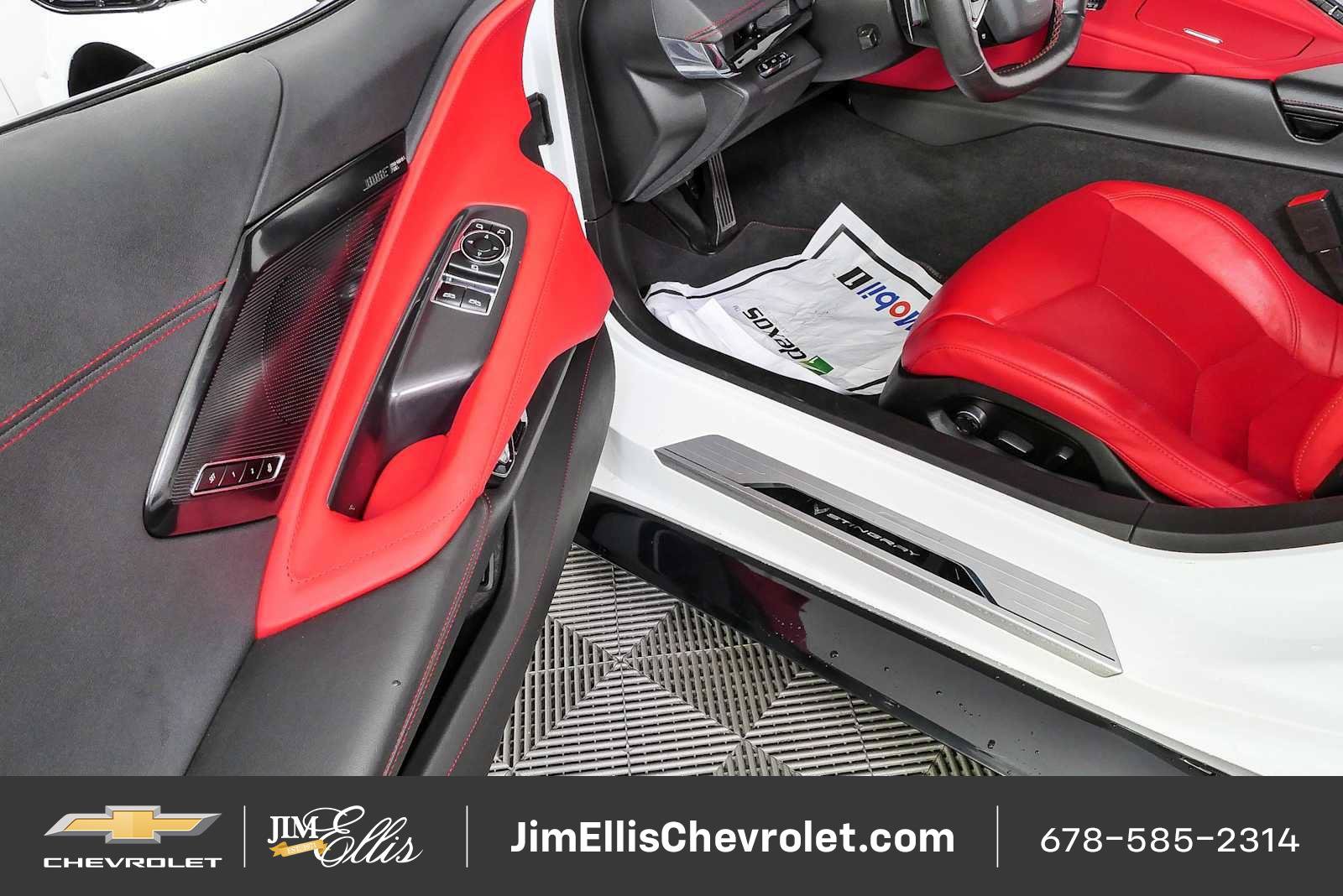 Certified 2024 Chevrolet Corvette Stingray Preferred Cpe w/ Stealth Interior Trim Package RWD image 8