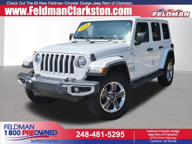 Used 2018 Jeep Wrangler Unlimited Sahara
