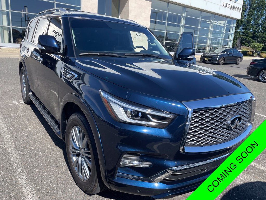 Certified 2023 INFINITI QX80 Luxe w/ Cargo Package RWD image 1