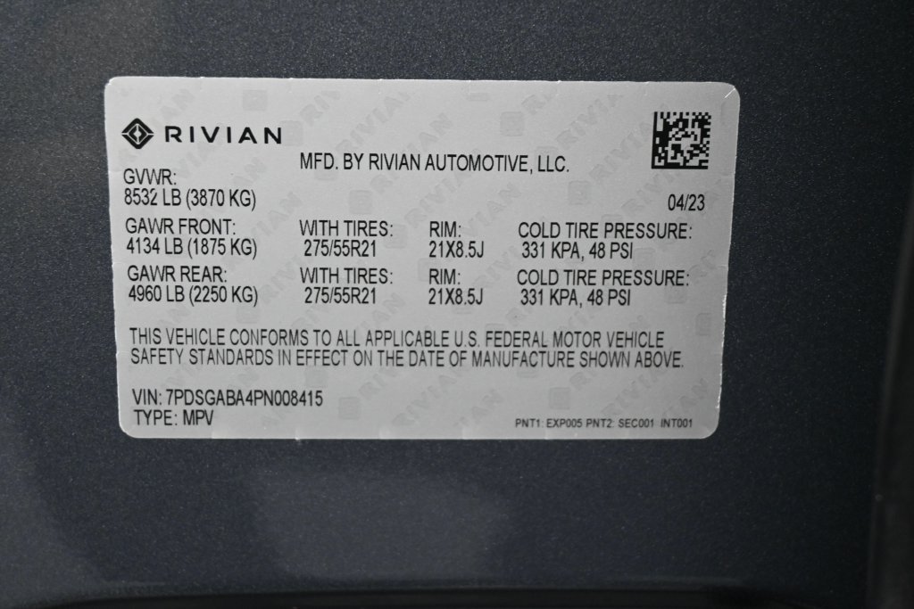 Used 2023 Rivian R1S Adventure Quad AWD/4WD image 8