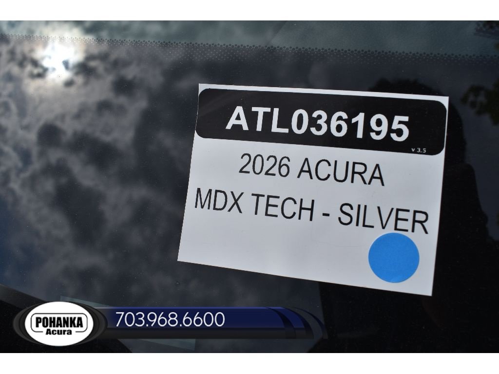 New 2026 Acura MDX w/ Technology Package AWD/4WD image 38
