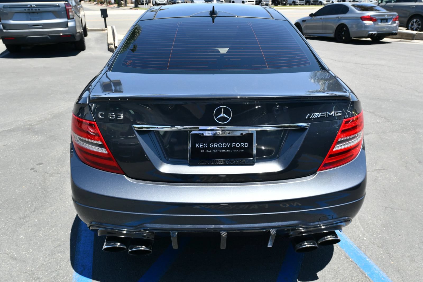 Used 2012 Mercedes-Benz C 63 AMG Coupe w/ Comand 6-disc Pkg image 7