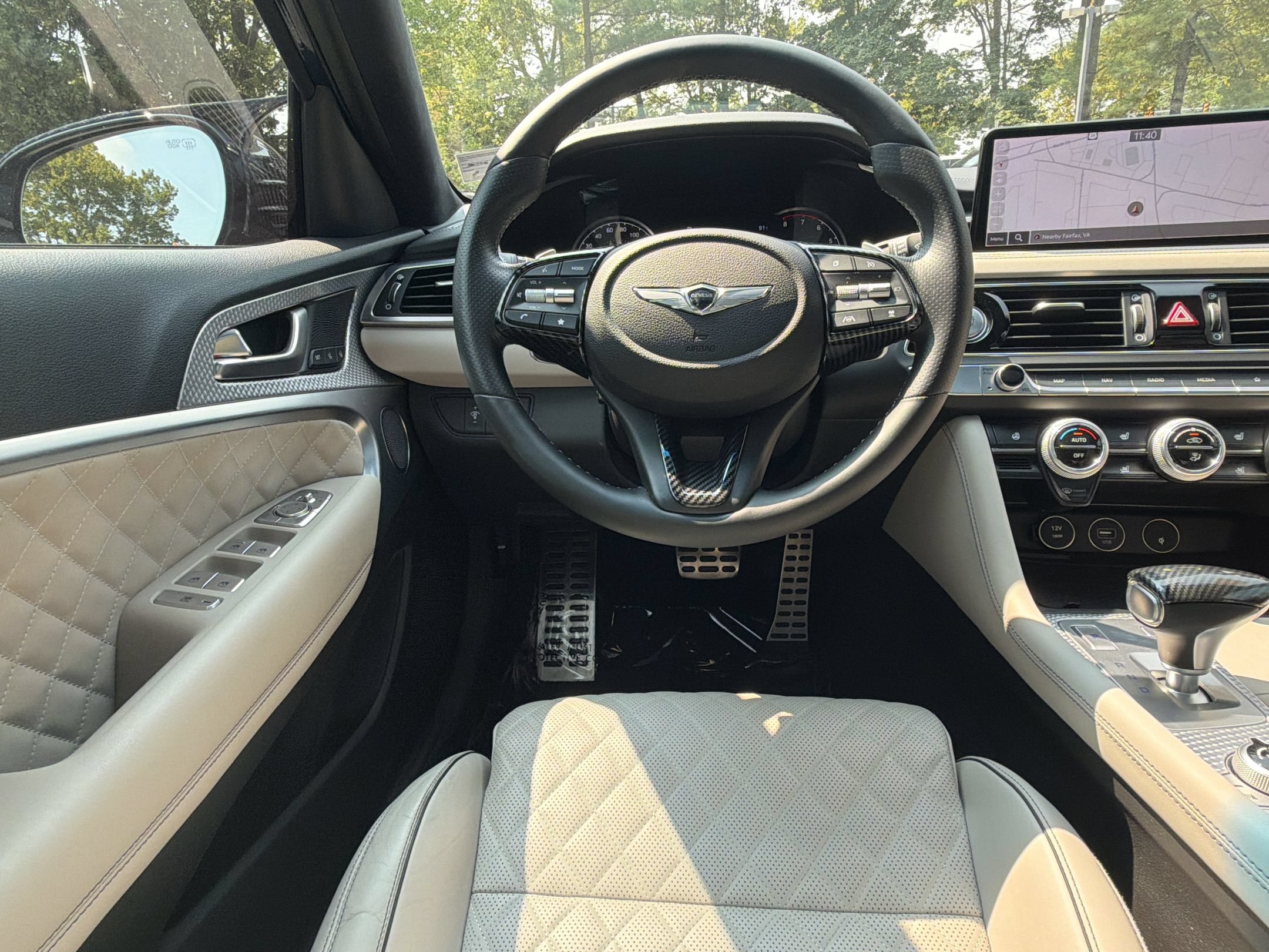 Used 2022 Genesis G70 3.3T w/ Sport Prestige Package AWD/4WD image 29