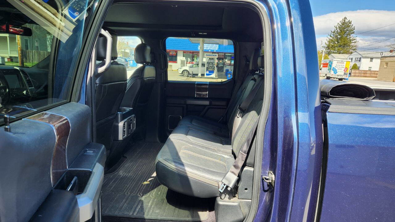 Used 2015 Ford F150 Platinum w/ Trailer Tow Package image 16