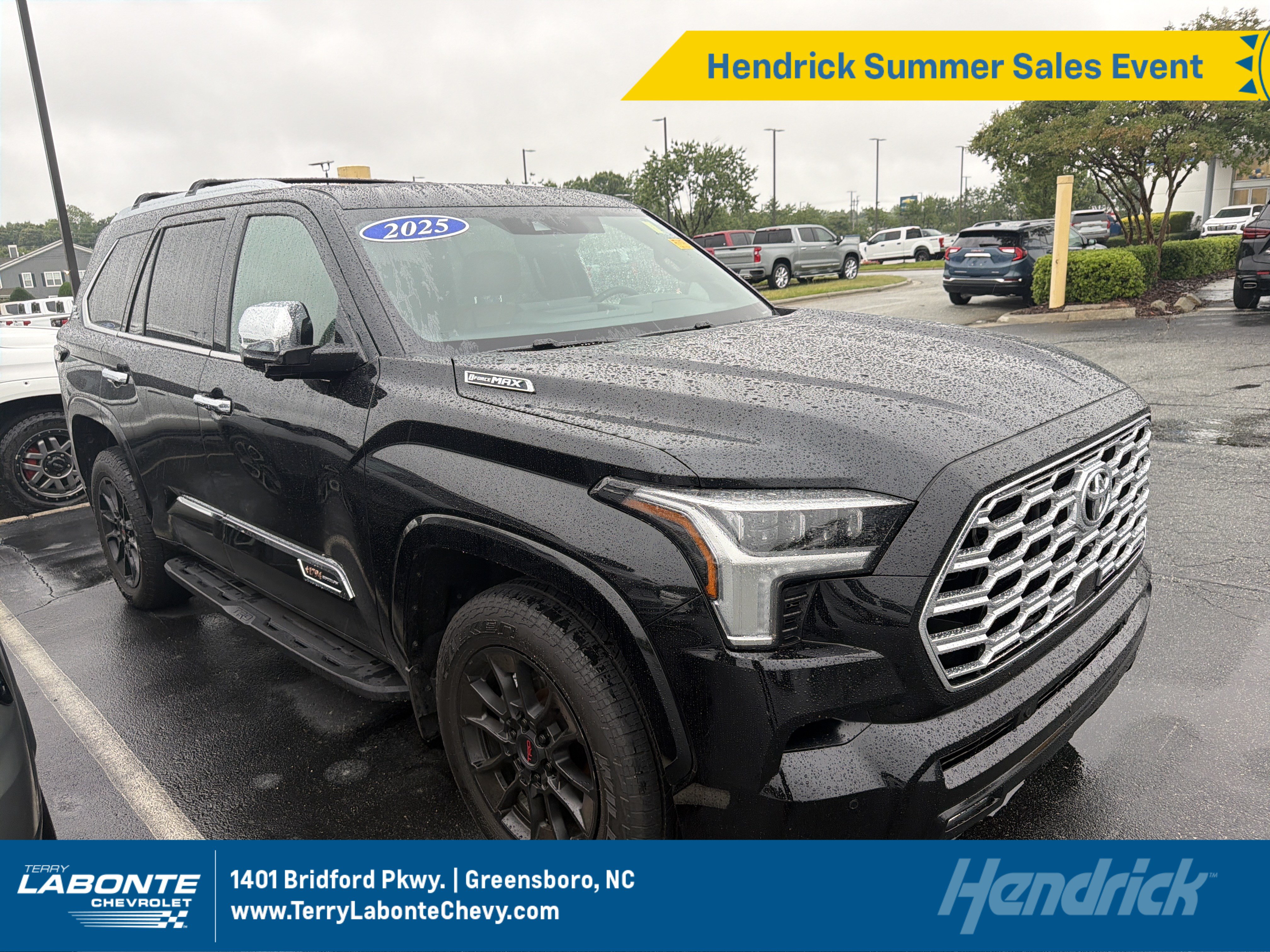 Used 2025 Toyota Sequoia 1794 Edition w/ TRD Off-Road Package AWD/4WD image 1