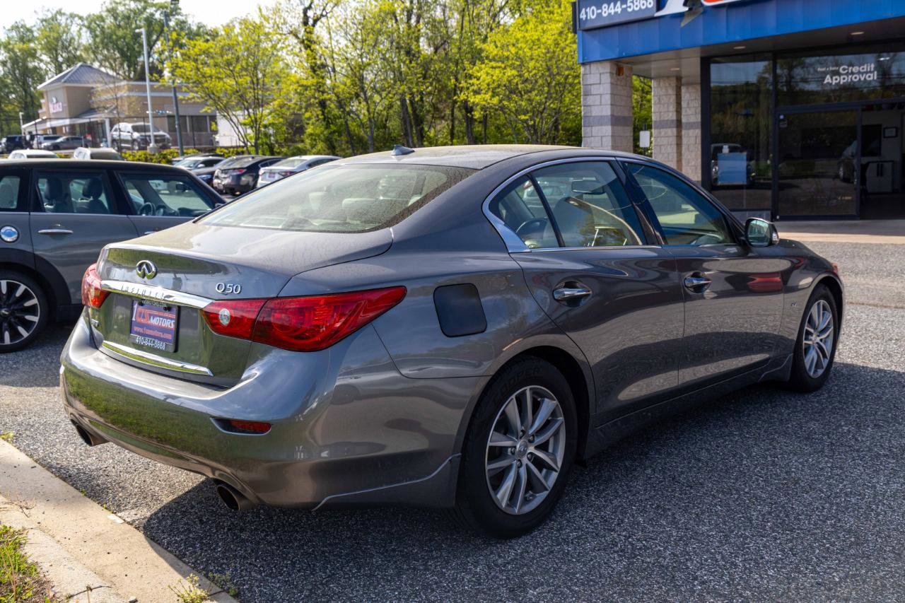 Used 2015 INFINITI Q50 Premium w/ Navigation Package AWD/4WD image 6