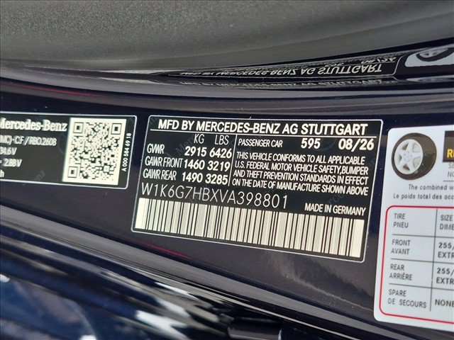 New 2027 Mercedes-Benz S 580 4MATIC Sedan image 19