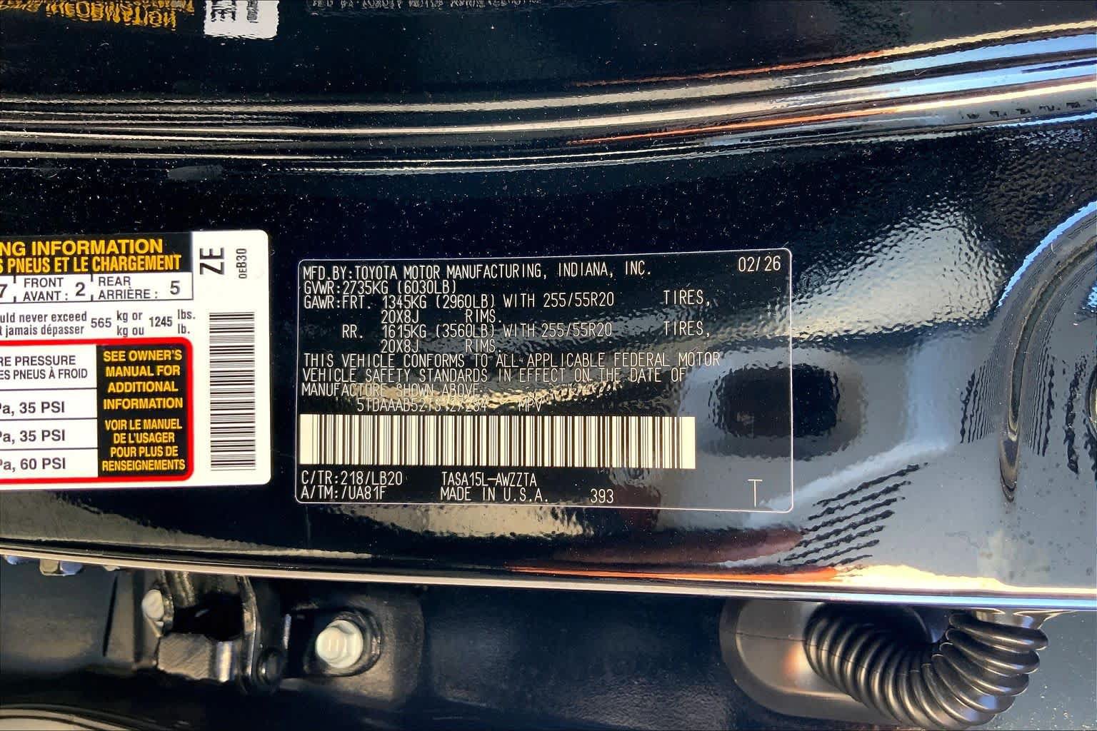 Certified 2026 Toyota Grand Highlander AWD image 36