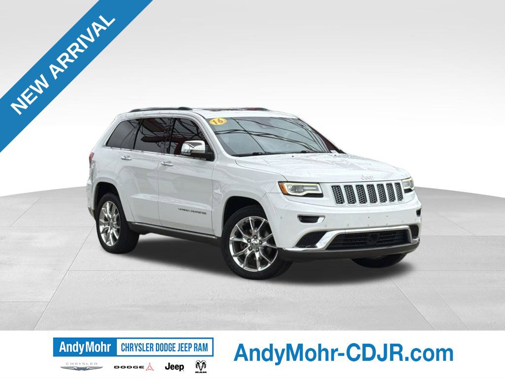 Used 2016 Jeep Grand Cherokee Summit