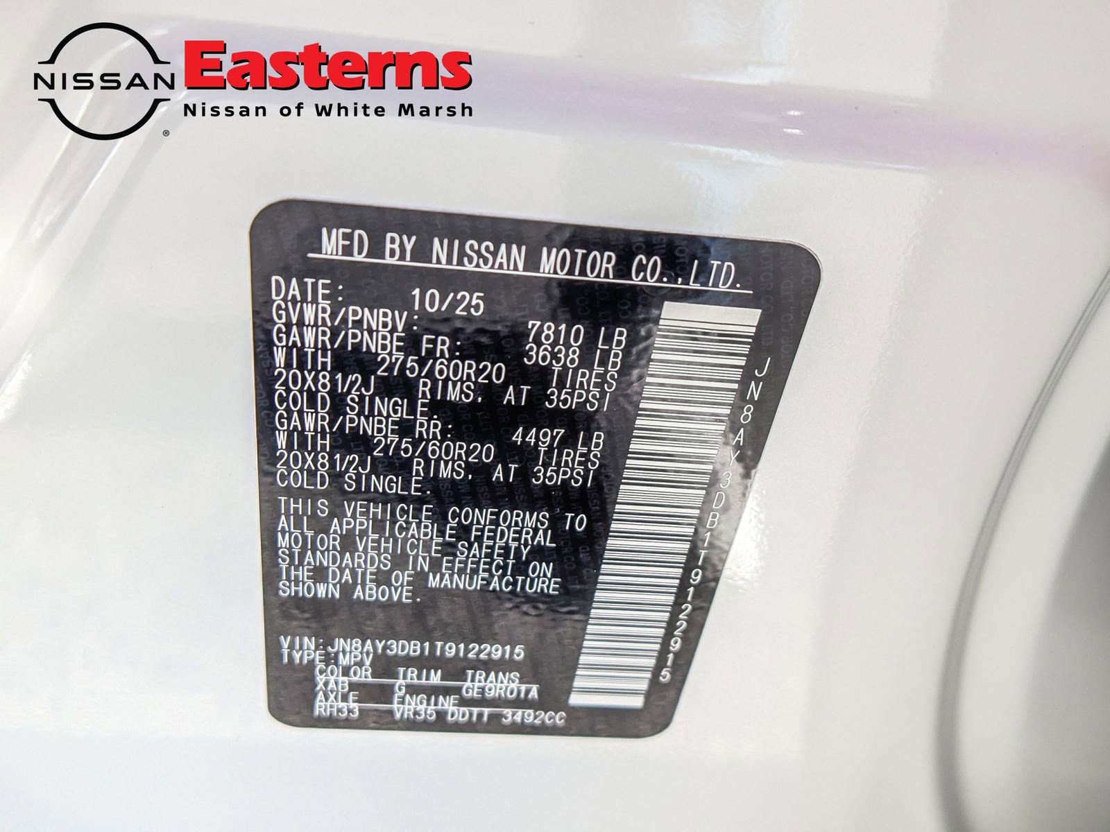 New 2026 Nissan Armada PRO-4X w/ Captain's Chari Seat Package image 30