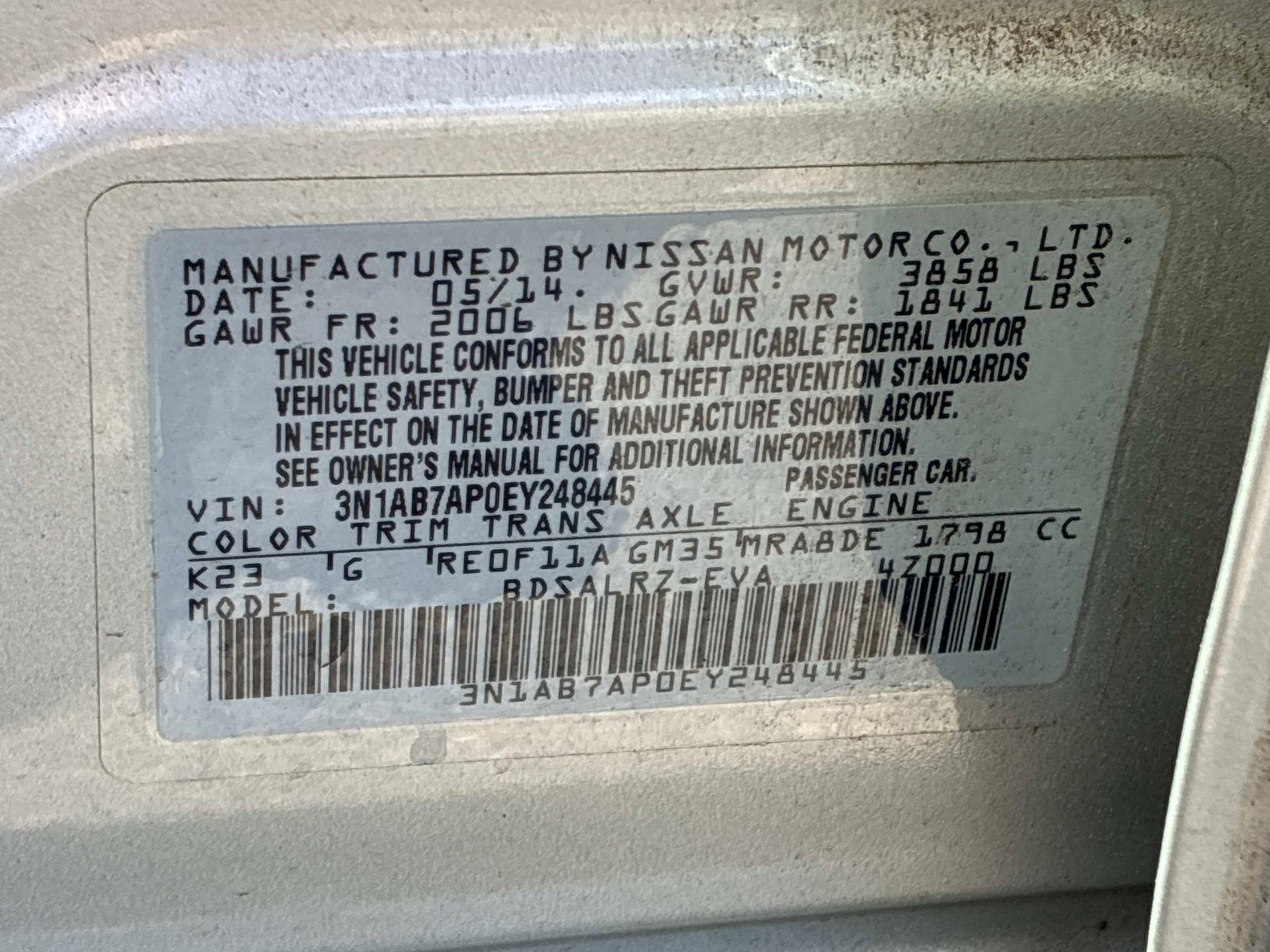 Used 2014 Nissan Sentra SR w/ Electronics Package FWD image 21