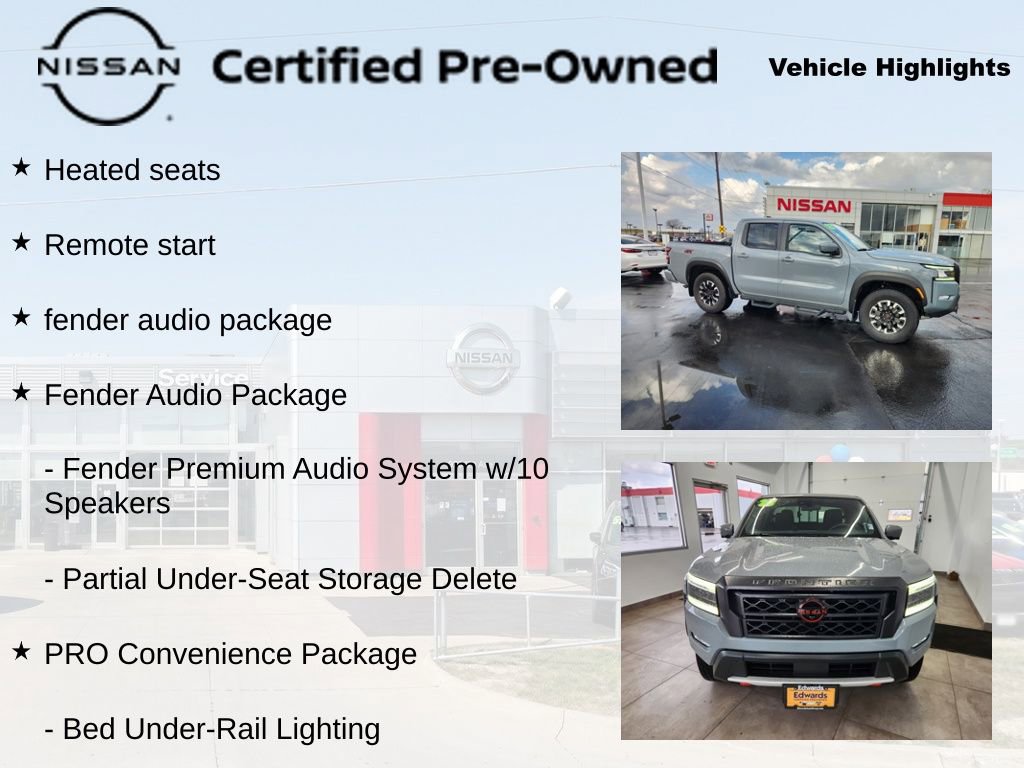 Used 2023 Nissan Frontier PRO-4X w/ Pro Convenience Package AWD/4WD image 10