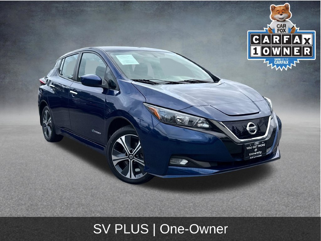 Used 2019 Nissan Leaf SV Plus w/ SV All Weather Package FWD 360° Tour