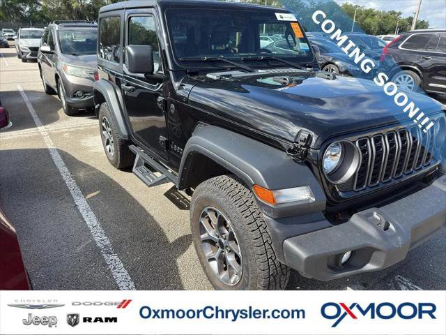 Certified 2024 Jeep Wrangler Sport AWD/4WD image 1