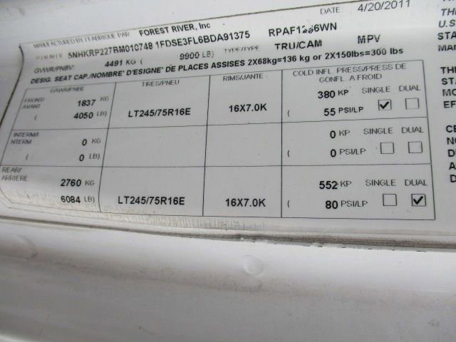 Used 2011 Ford E-350 and Econoline 350 Super Duty w/ PWR Locks & Windows Group RWD image 12