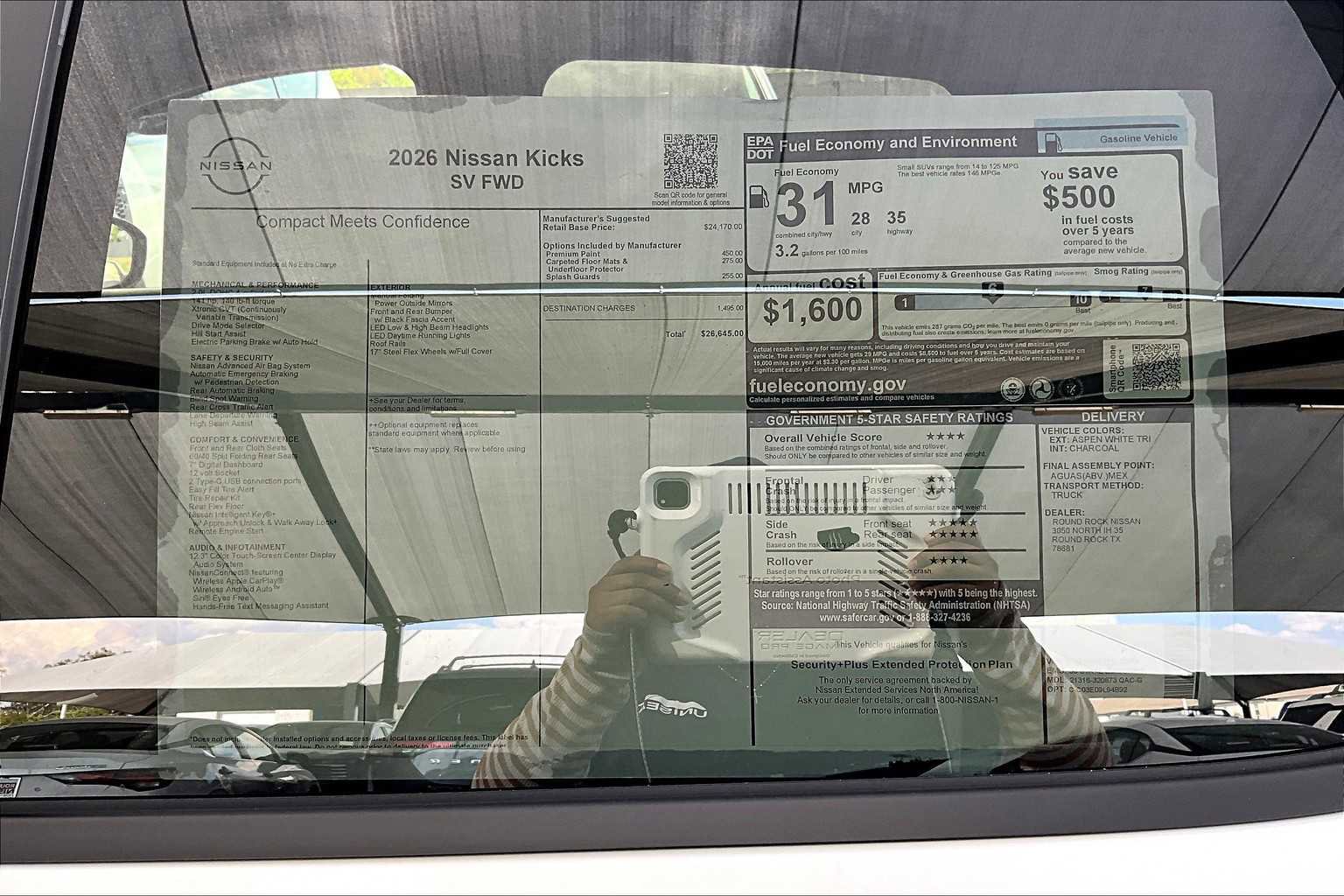 New 2026 Nissan Kicks SV image 19