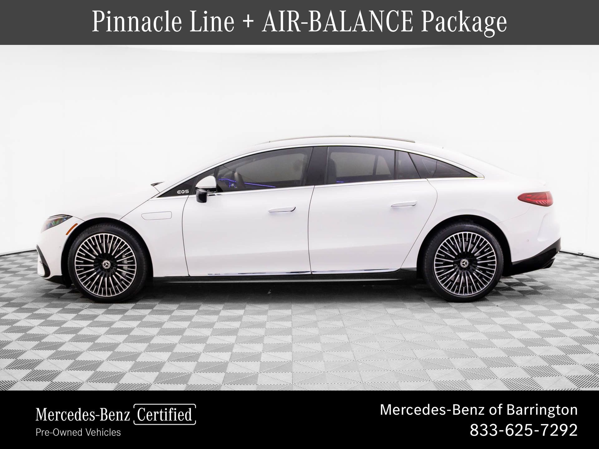 Certified 2023 Mercedes-Benz EQS 580 4MATIC Sedan image 2