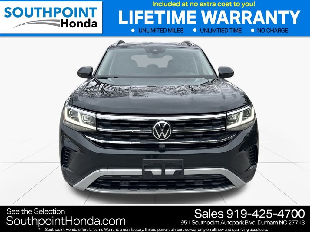 Used 2021 Volkswagen Atlas SEL Premium image 2