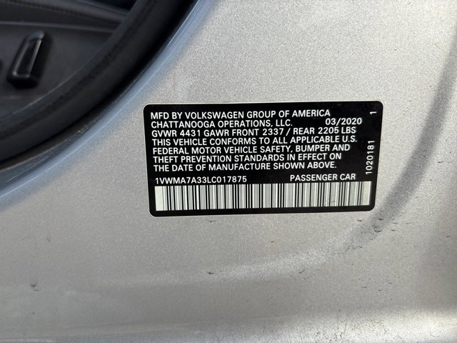 Used 2020 Volkswagen Passat 2.0T R-Line image 21