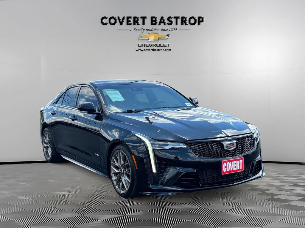 Used 2023 Cadillac CT4 V Blackwing w/ LPO, Bronce Accent Package RWD image 7