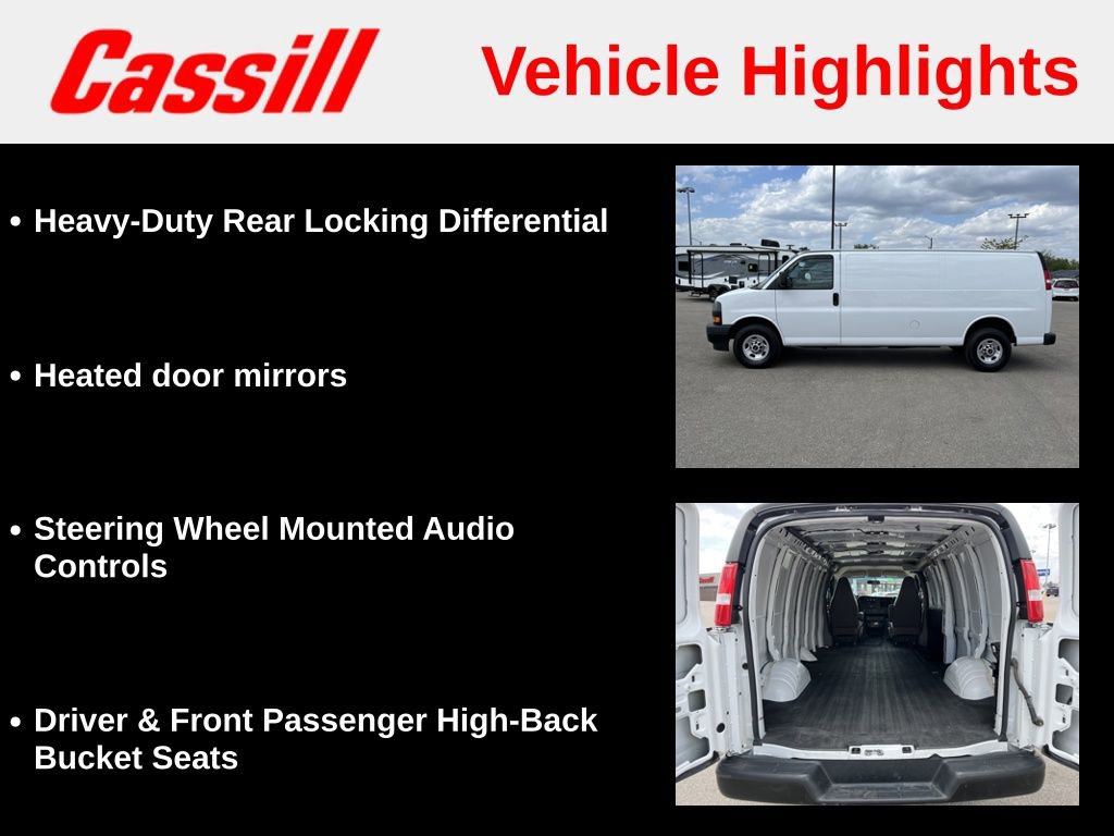 Used 2023 GMC Savana 2500 Extended w/ Driver Convenience Package RWD image 14