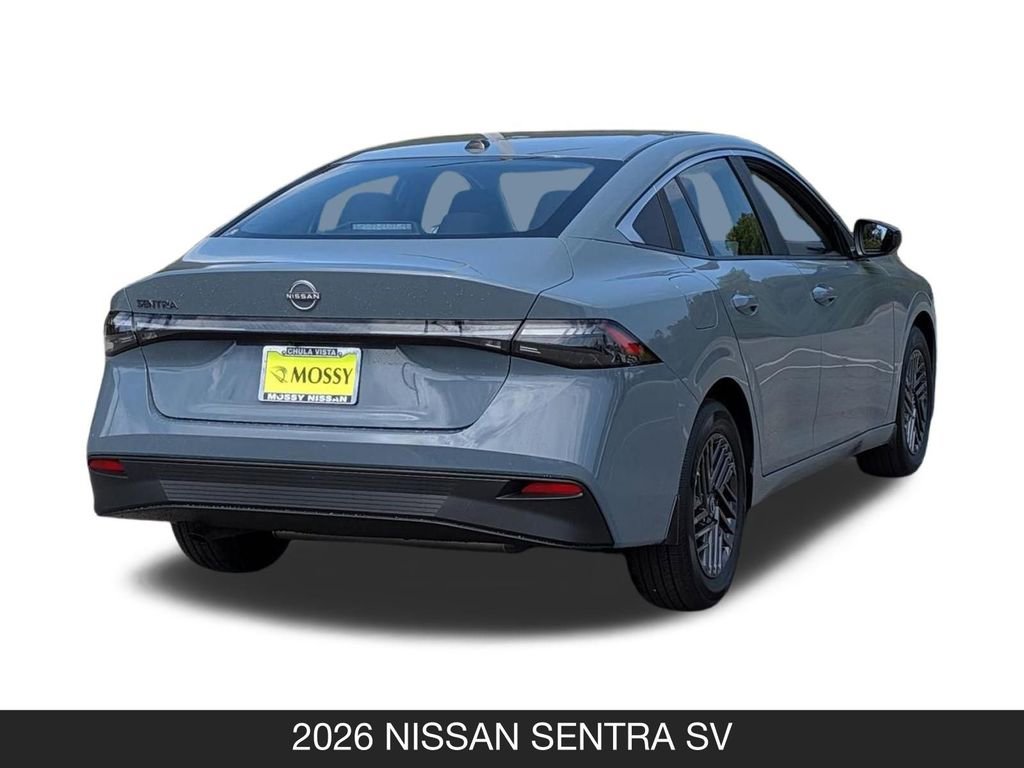 New 2026 Nissan Sentra SV w/ Floor Mat Package FWD image 8