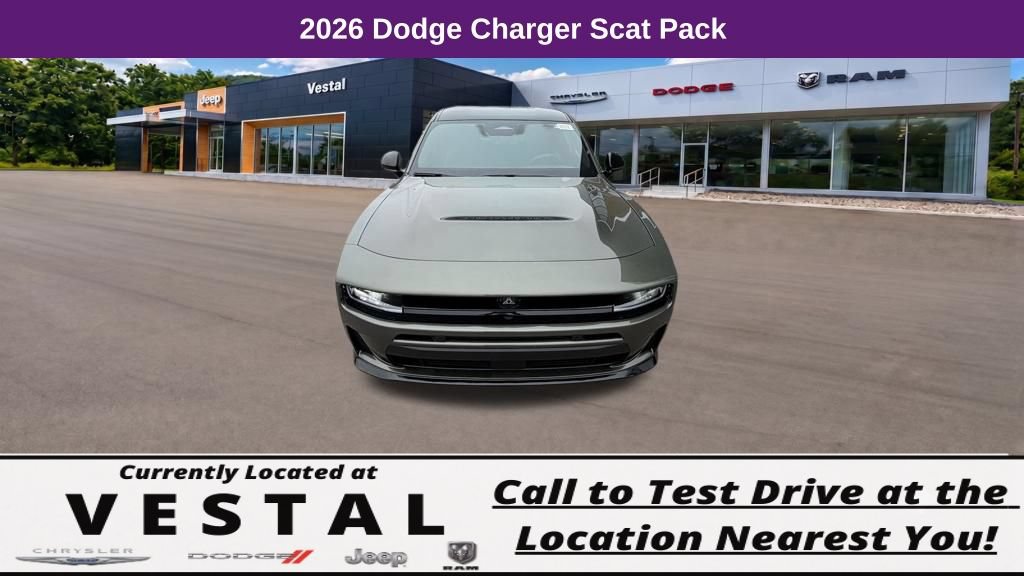 New 2026 Dodge Charger Scat Pack w/ Blacktop Package AWD/4WD image 5