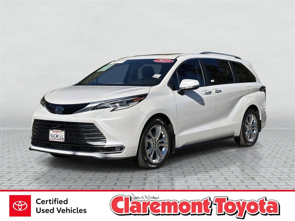 Certified 2023 Toyota Sienna Platinum