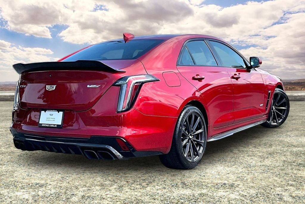 Used 2022 Cadillac CT4 V Blackwing w/ Carbon Fiber 1 Package RWD image 5