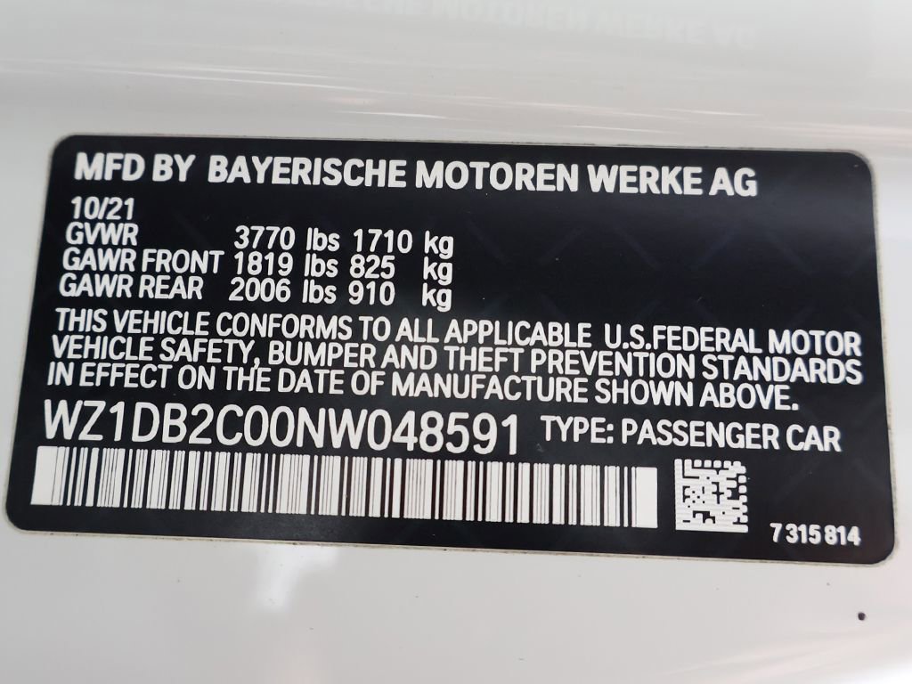 Used 2022 Toyota Supra w/ Safety & Technology Package image 45