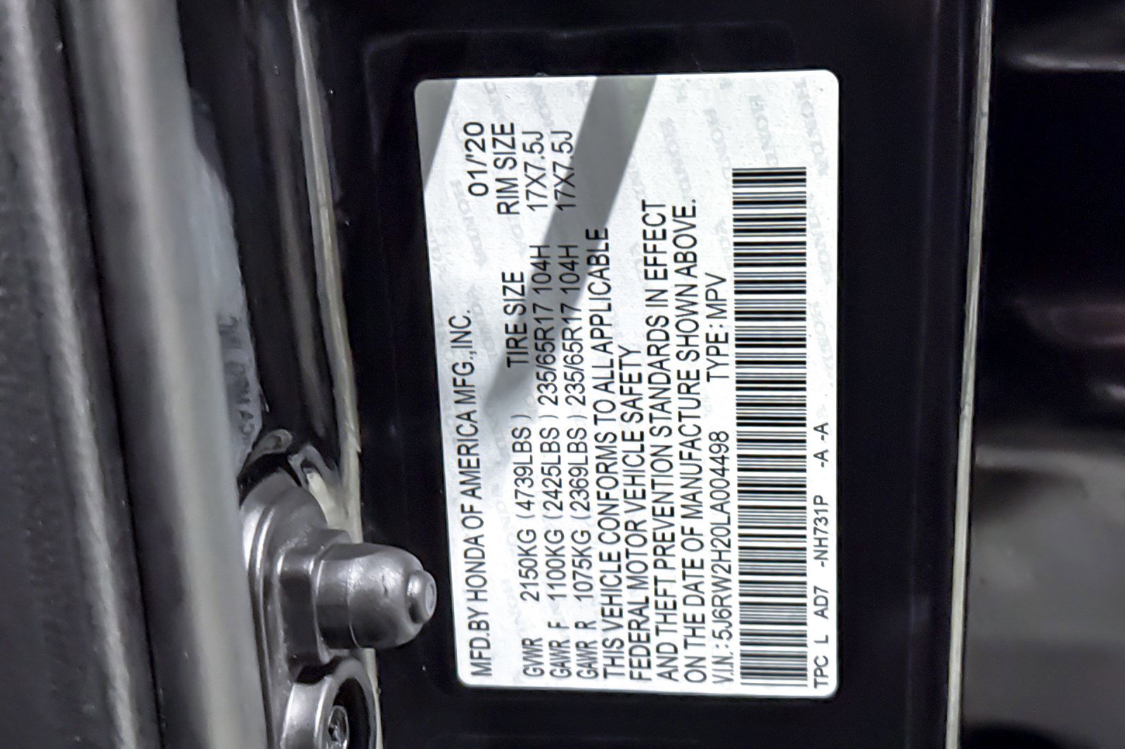 Used 2020 Honda CR-V LX image 20