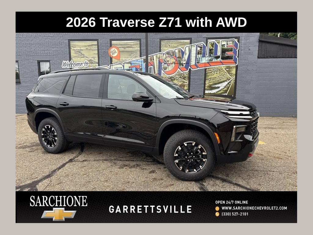 New 2026 Chevrolet Traverse Z71 w/ Enhanced Driving Package