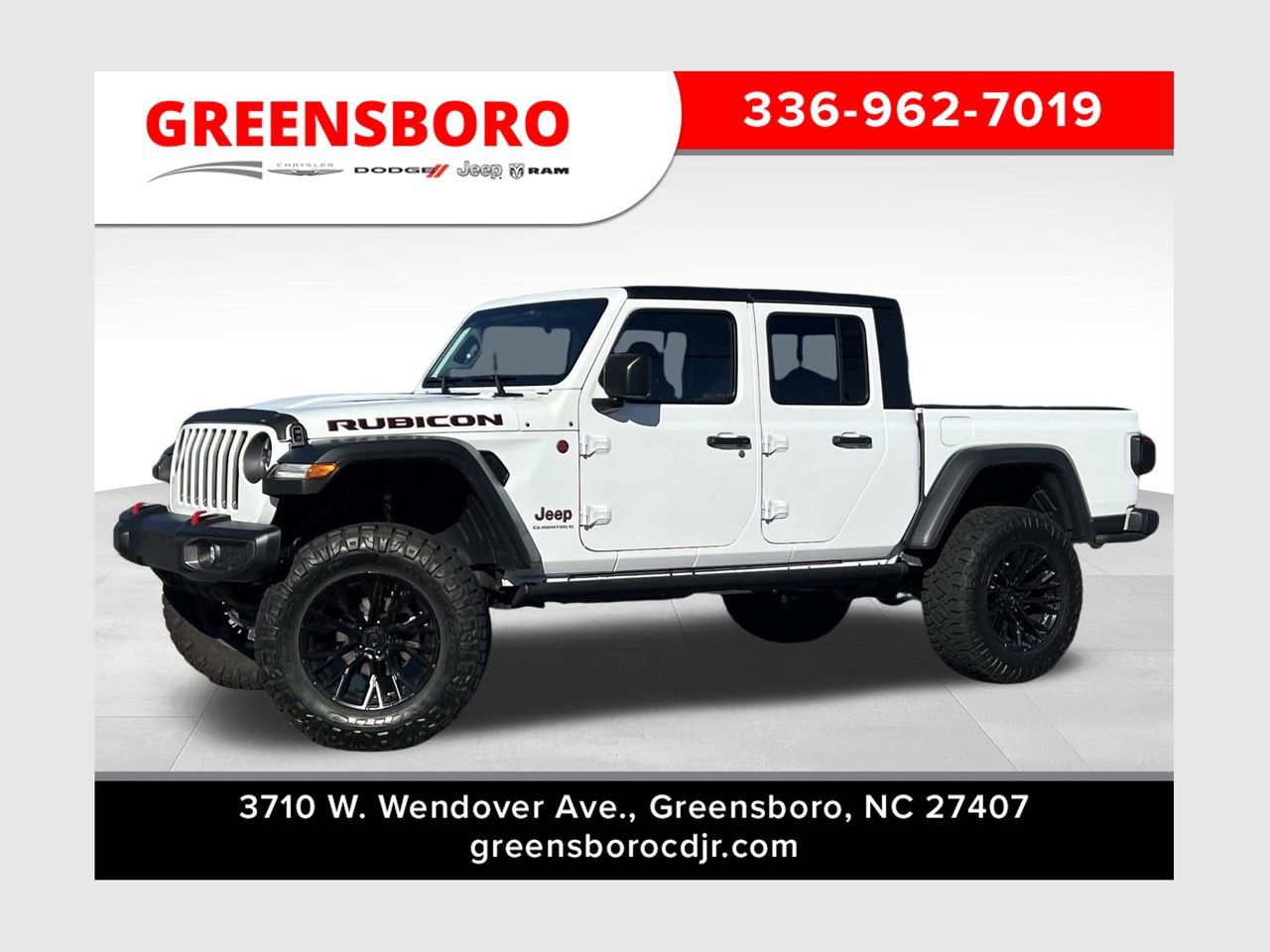 Used 2023 Jeep Gladiator Rubicon w/ LED Lighting Group
