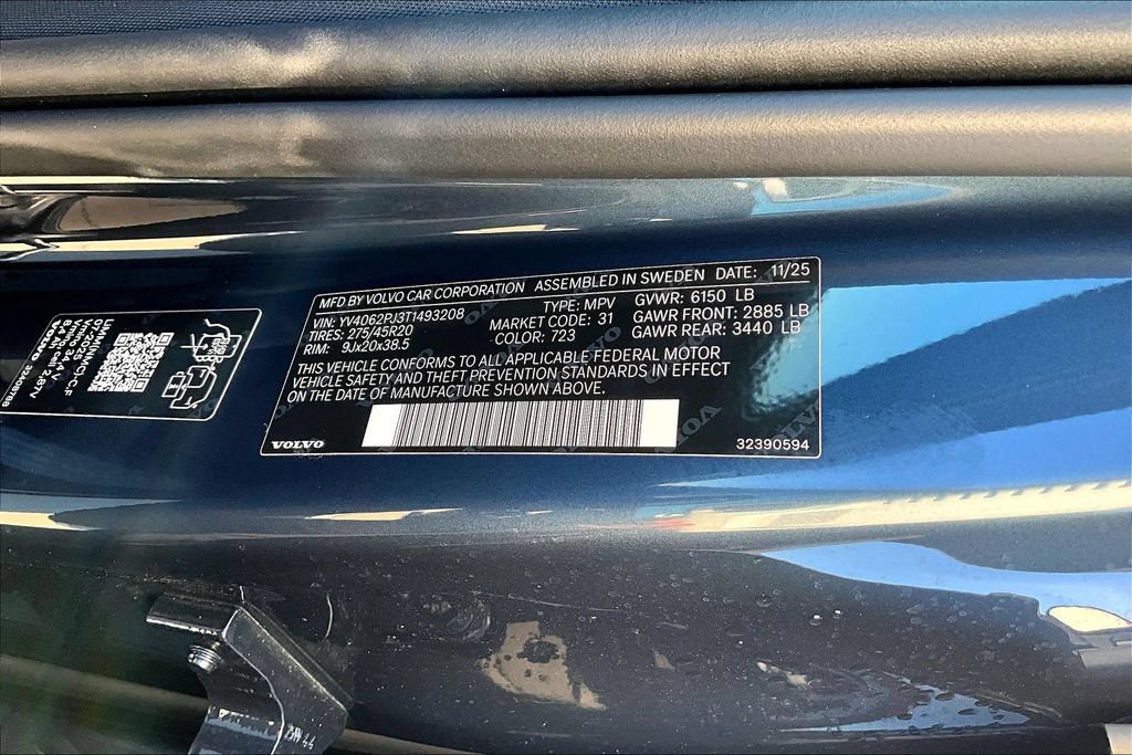 New 2026 Volvo XC90 B6 Core AWD/4WD image 26