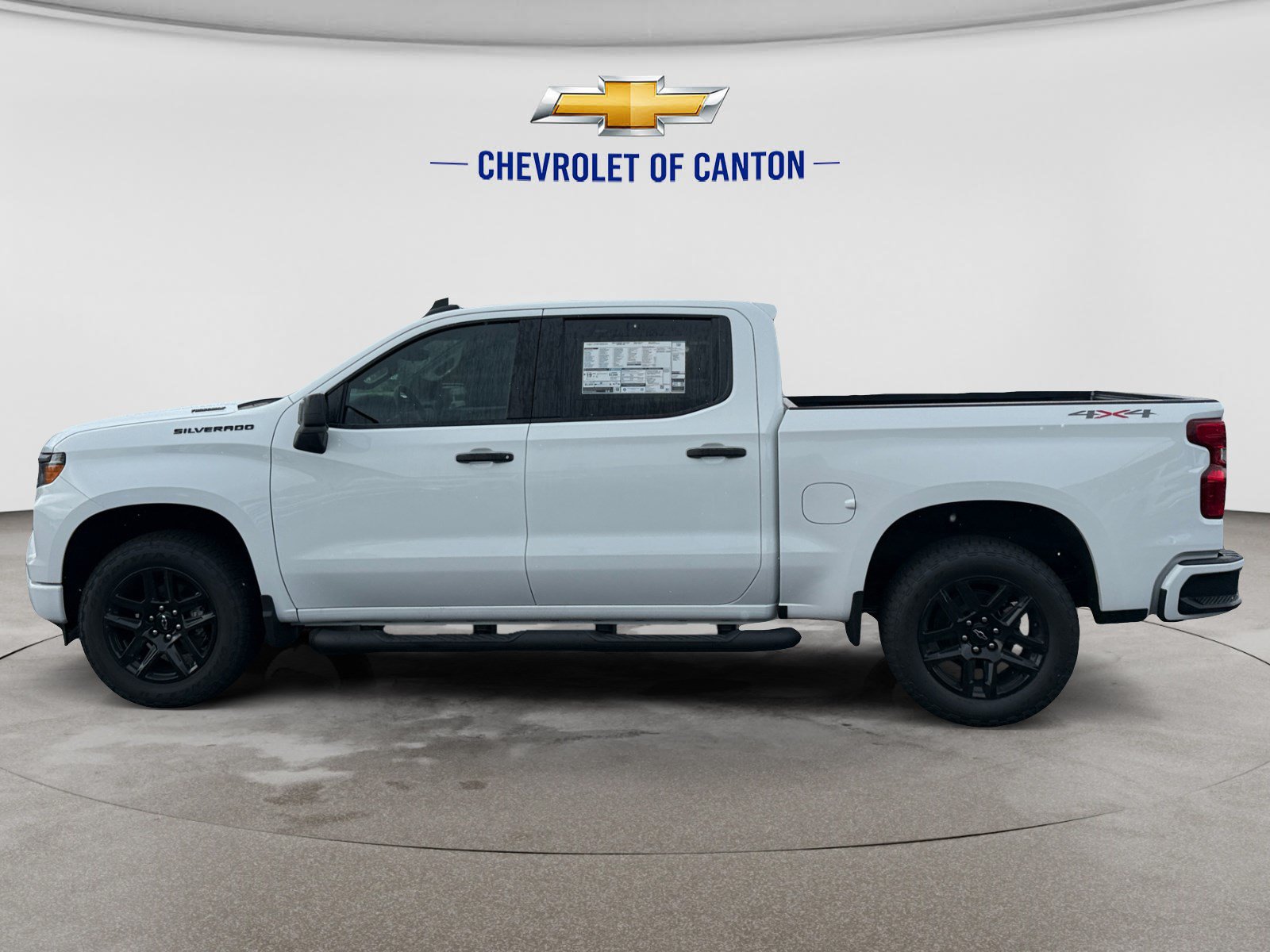 New 2026 Chevrolet Silverado 1500 Custom w/ Turbomax Blackout Package AWD/4WD image 8