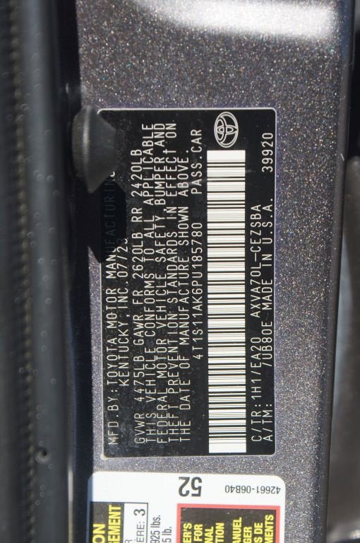Used 2023 Toyota Camry SE w/ Audio Upgrade Package FWD image 25