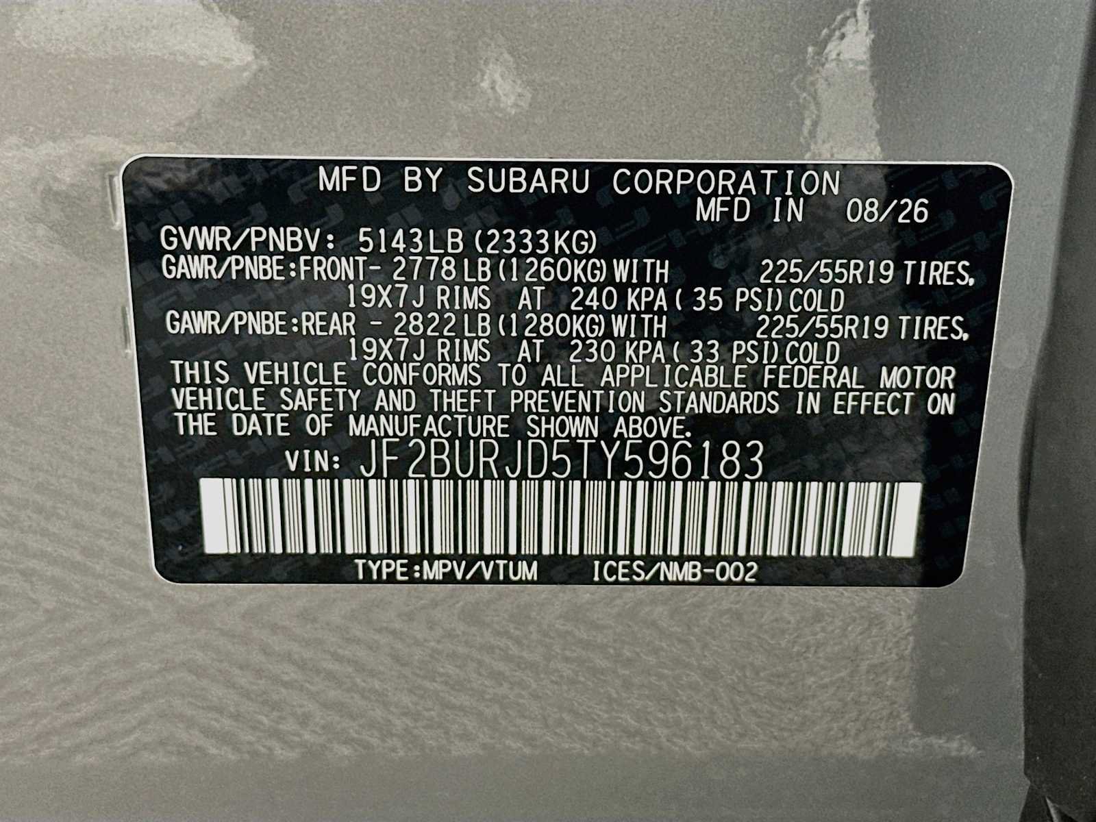 New 2026 Subaru Outback Touring XT AWD/4WD image 31