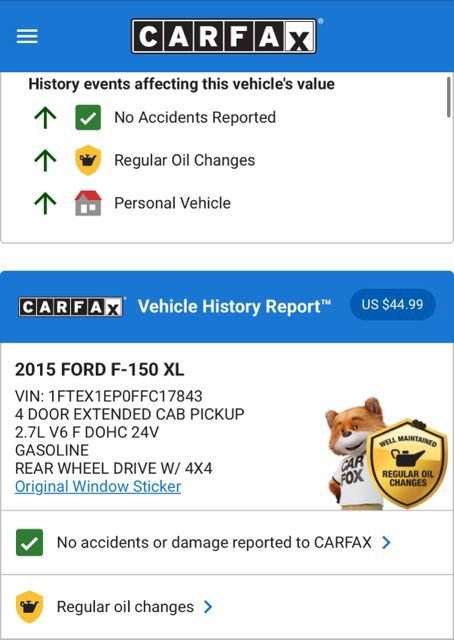 Used 2015 Ford F150 XL w/ Equipment Group 101A Mid AWD/4WD image 5