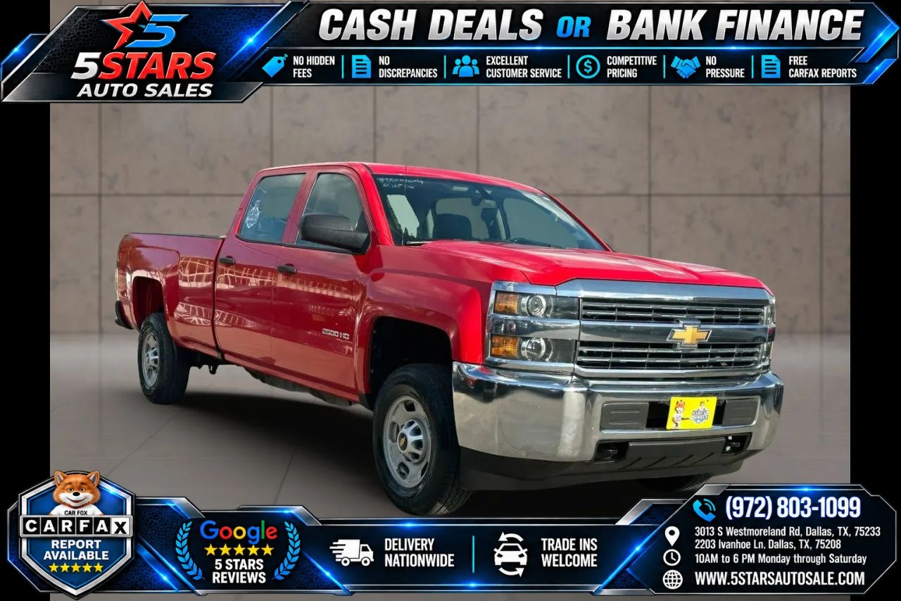 Used 2017 Chevrolet Silverado 2500 W/T AWD/4WD image 1