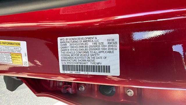 New 2026 Honda Pilot Sport image 33