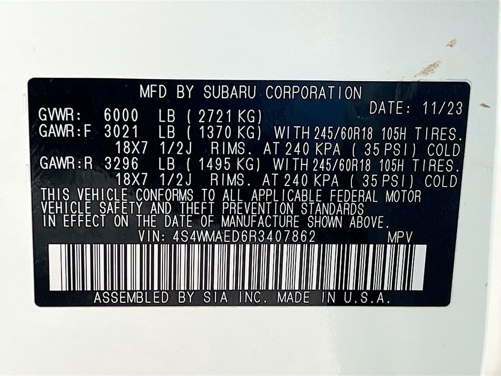 Used 2024 Subaru Ascent Premium w/ Convenience Package image 32