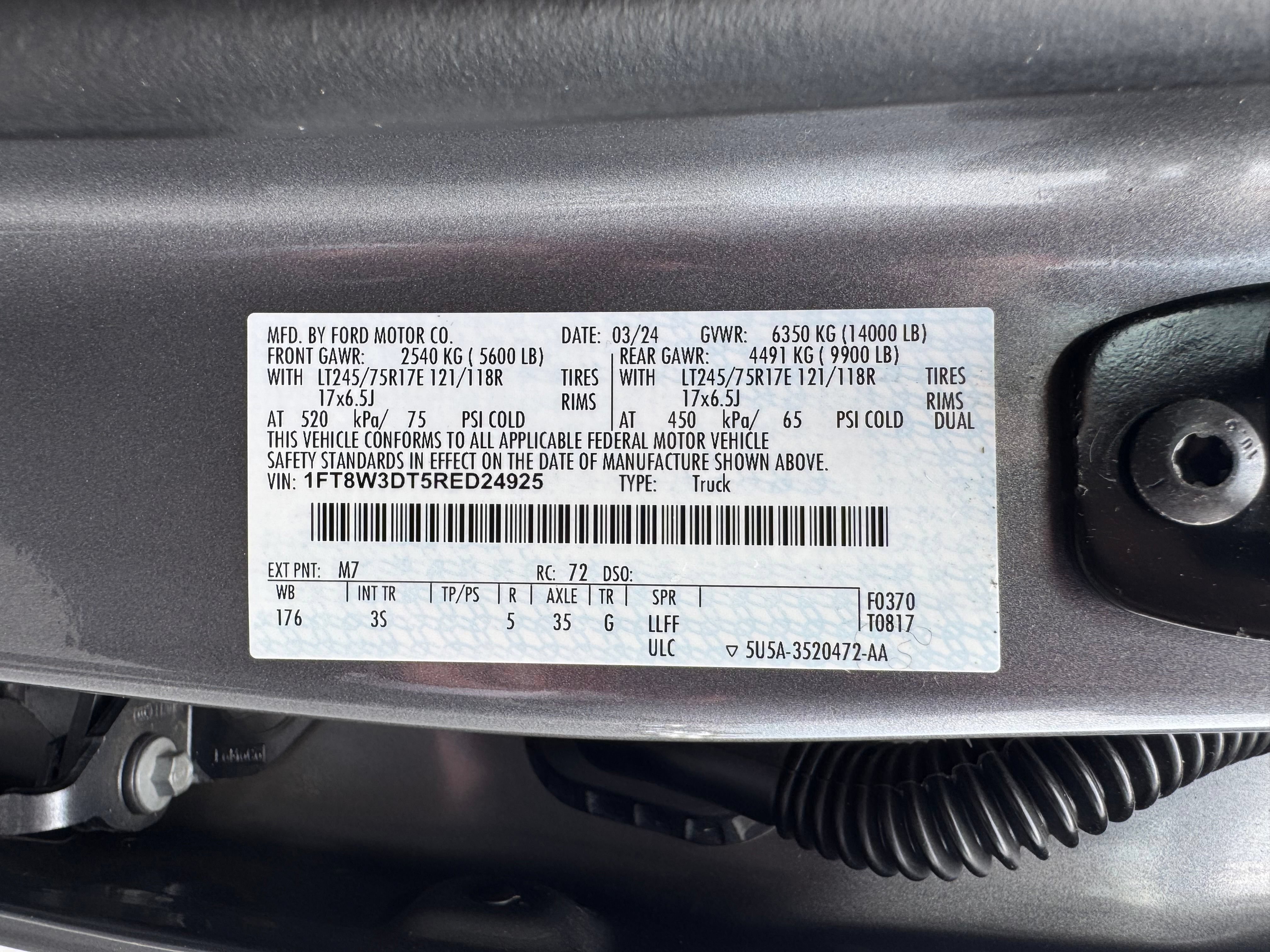 Used 2024 Ford F350 XLT AWD/4WD image 53