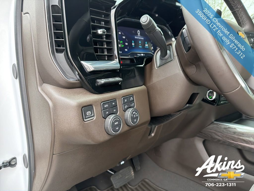 Used 2025 Chevrolet Silverado 3500 LTZ w/ LTZ Premium Package AWD/4WD image 16